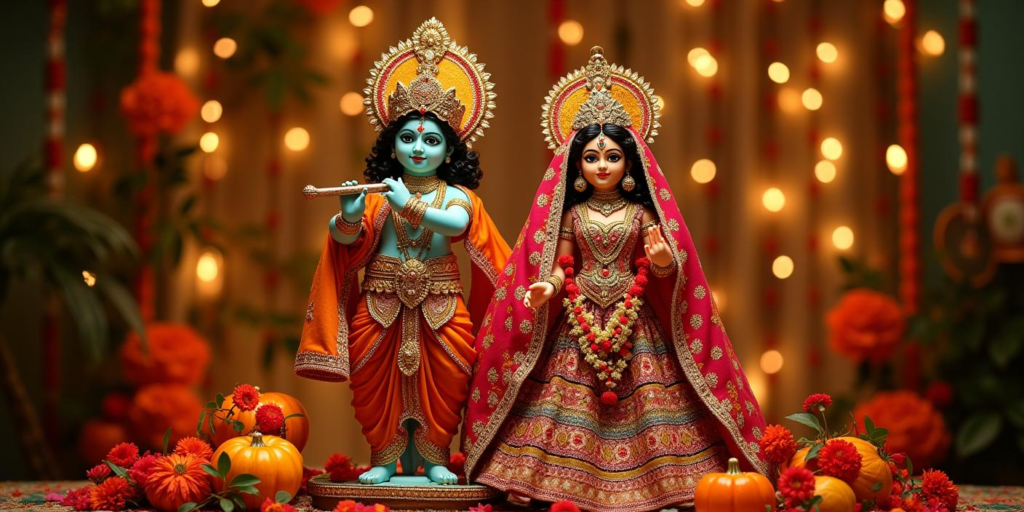 Read more about the article Celebrate Festivals with Shri Haridas: Idols and Poshaks for Special Occasions